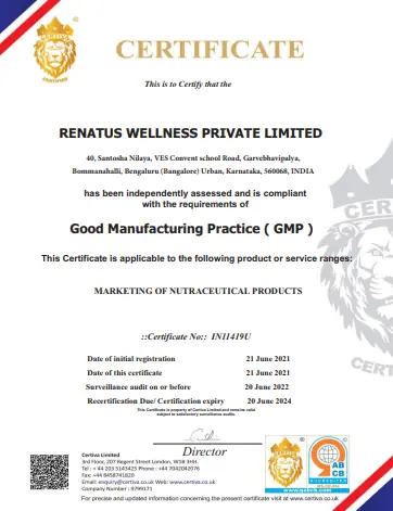 Renatus gmp certified